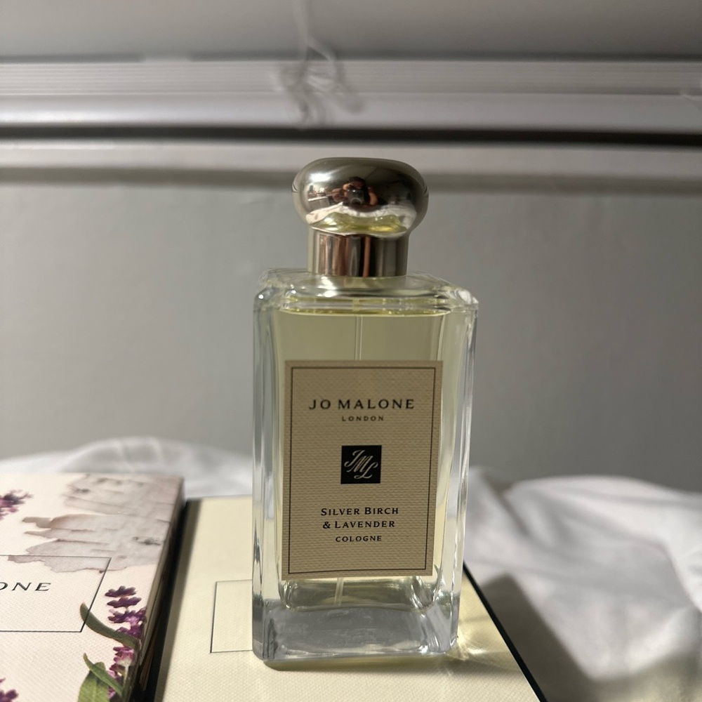 Jo Malone Silver Birch & Lavender Fragrance with Silver Cap